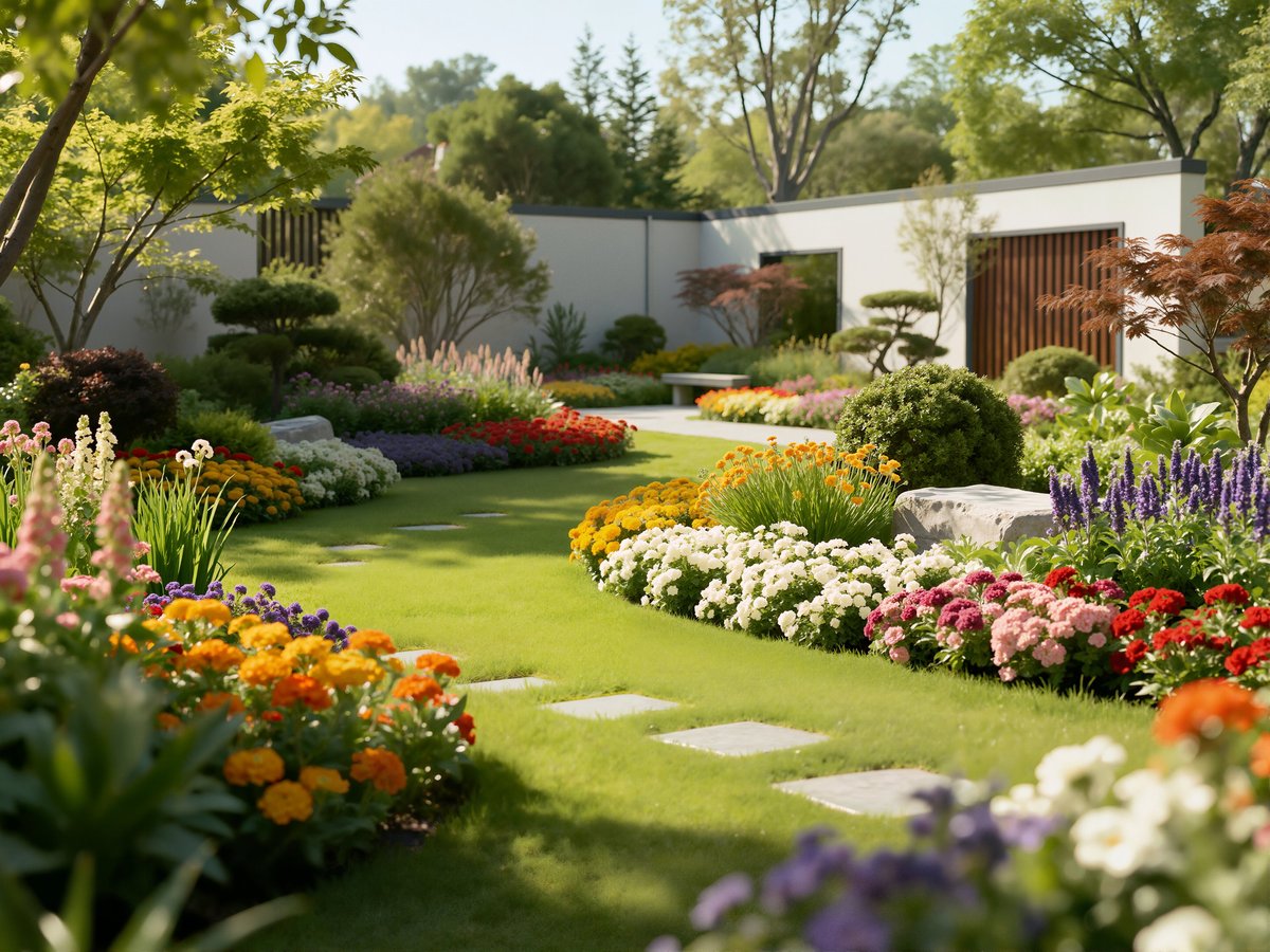 Beautiful landscape design